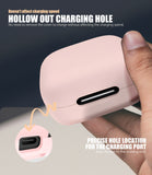 Seltureone for Anker Soundcore P30i Case Cute with Cherry Blossom Keychain and Cleaning Kit, Shockproof Soft Silicone for Anker Soundcore P30i Case Cover - Pink