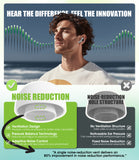 Seltureone 4 Pairs Replacement Ear Tips for Airpods Pro/Airpods Pro 2 with Noise Reduction Hole, Non-Slip Soft Silicone Airpods Pro Replacement Ear Tips with Portable Storage Box (XS/S/M/L)