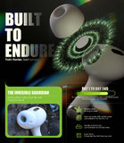 Seltureone 4 Pairs Replacement Ear Tips for Airpods Pro/Airpods Pro 2 with Noise Reduction Hole, Non-Slip Soft Silicone Airpods Pro Replacement Ear Tips with Portable Storage Box (XS/S/M/L)