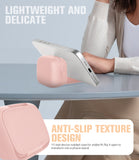 Seltureone for Anker Soundcore P30i Case Cute with Cherry Blossom Keychain and Cleaning Kit, Shockproof Soft Silicone for Anker Soundcore P30i Case Cover - Pink